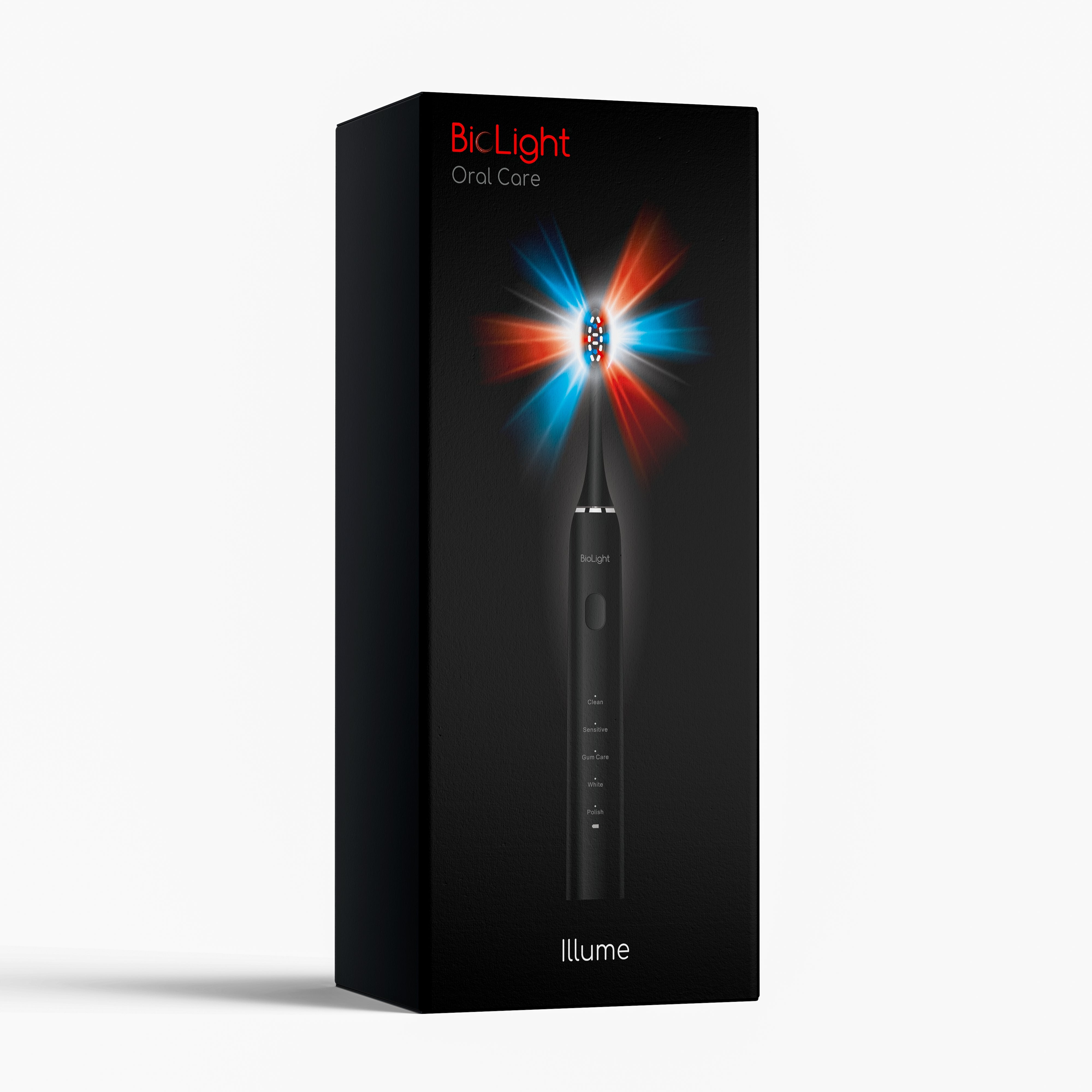 Illume Sonic Toothbrush | Red & Blue Light Therapy Oral Care